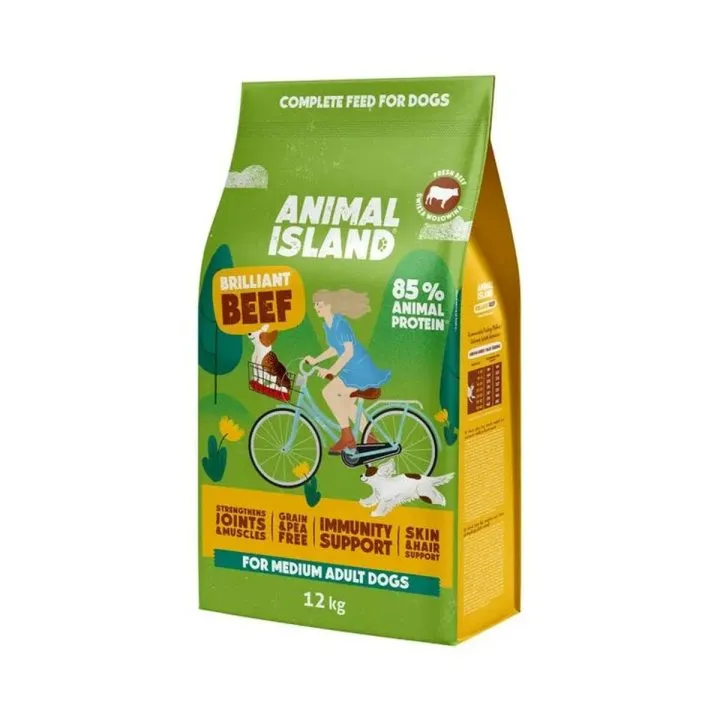Krmivo ANIMAL ISLAND Brilliant beef Teľacie mäso
