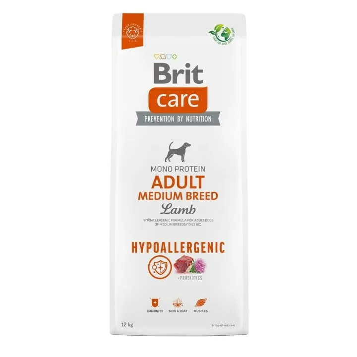 Krmivo Brit Hypoallergenic Adult Dospelý Baránok 14 Kg