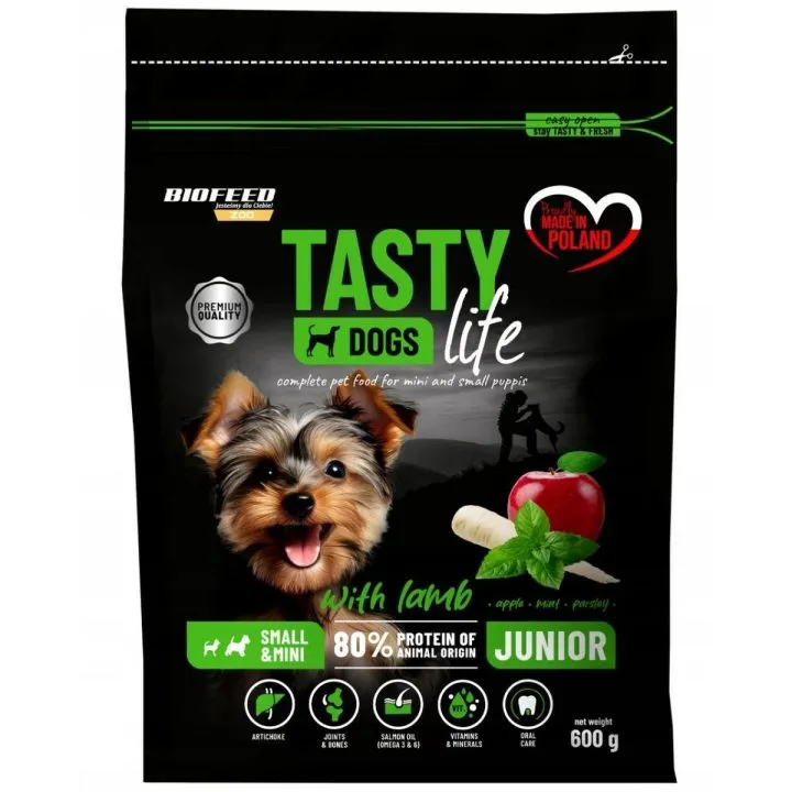Krmivo Biofeed Tasty Life Junior Small Baránok