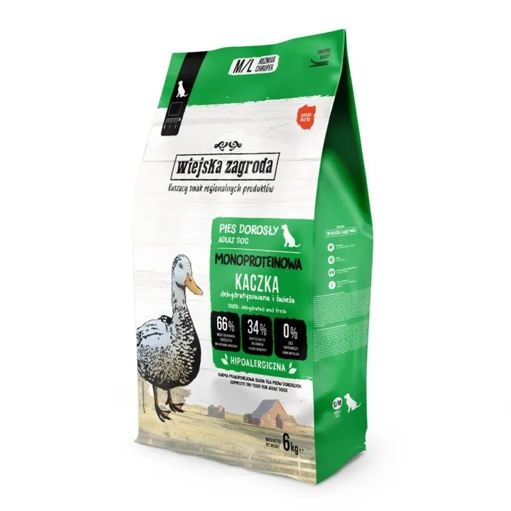 Krmivo WIEJSKA ZAGRODA Monoprotein Duck Kačica