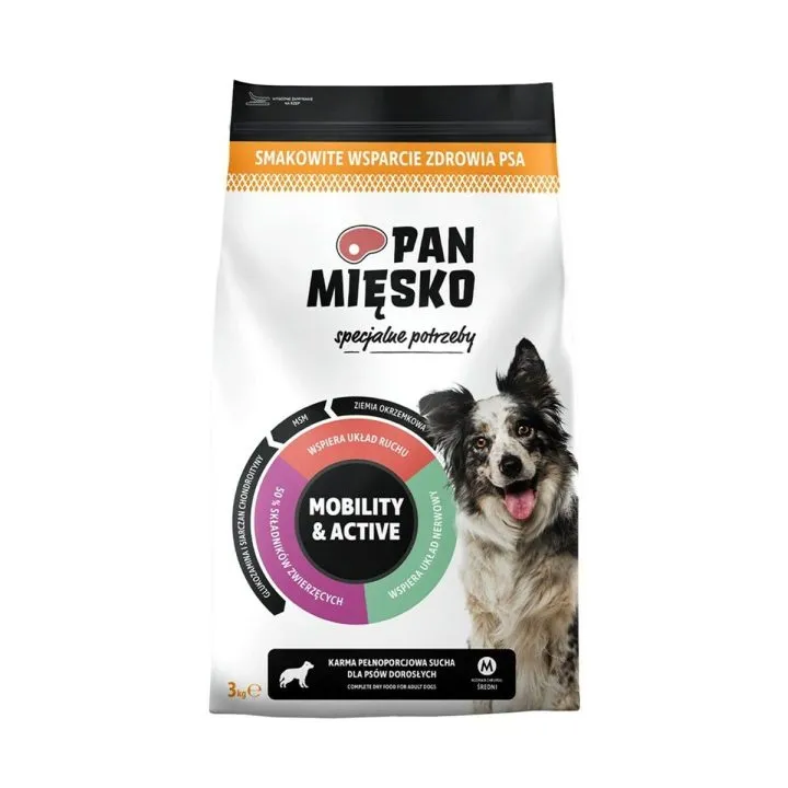 Krmivo PAN MIĘSKO Special needs Mobility Active Prasa