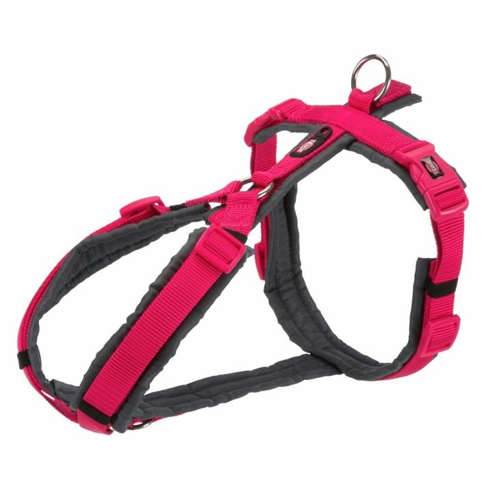 Postroj pre psa Trixie Premium Trekking Fuchsiová