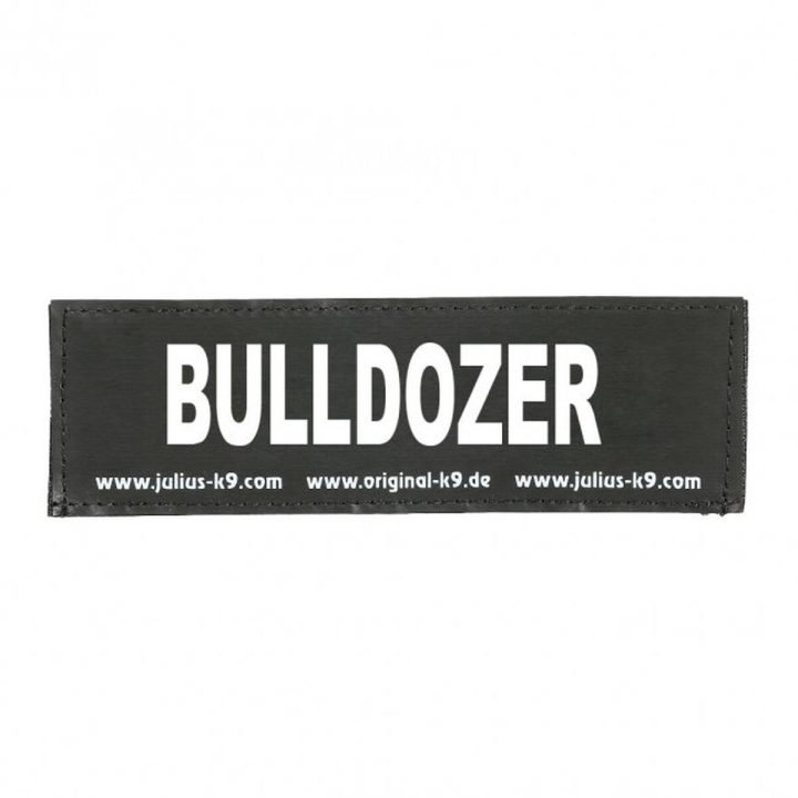 Štítky na postroj Julius K9 BULLDOZER L