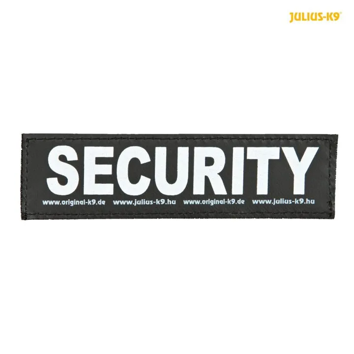 Štítky na postroj Julius K9 SECURITY