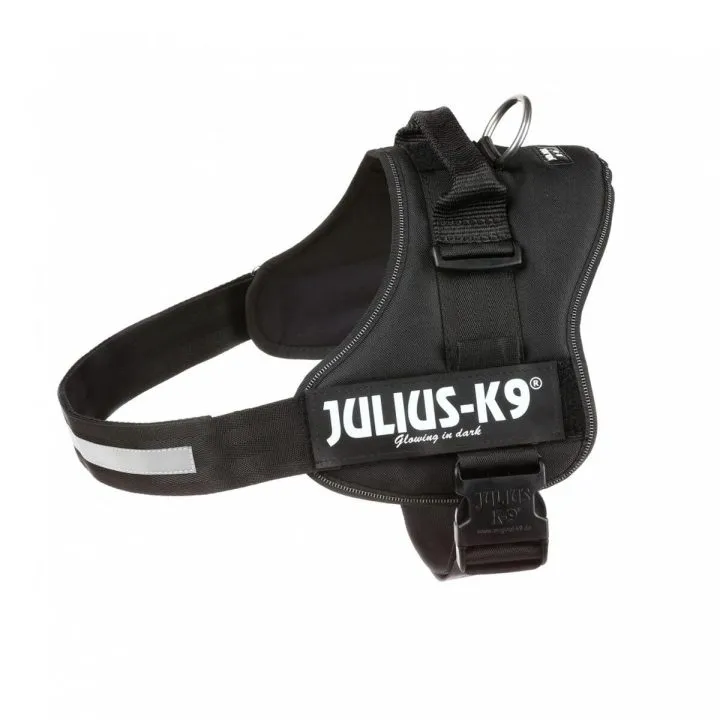 Vystužený postroj pre psa Julius K9 162P3 Čierna XL 3