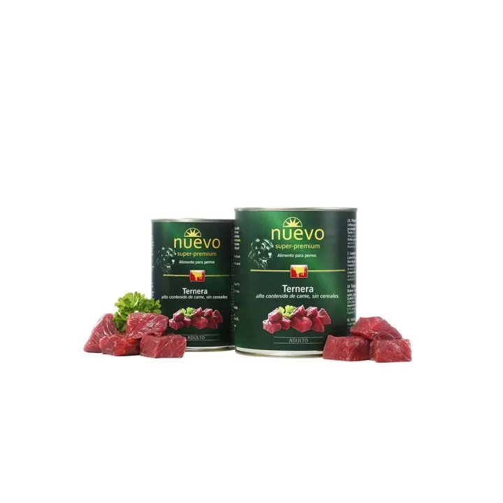 Mokré jedlo Nuevo Teľacie mäso 400 gr