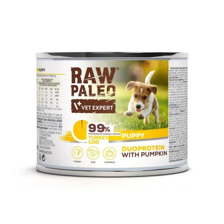 Mokré jedlo VETEXPERT RAW PALEO Páv