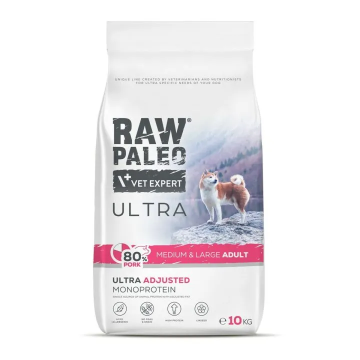Krmivo VETEXPERT RAW PALEO Ultra Prasa 10 kg