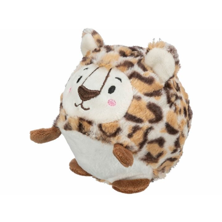 Plyšák pre psov Trixie Polyester Plyš Prírodná guma Leopard 13 cm