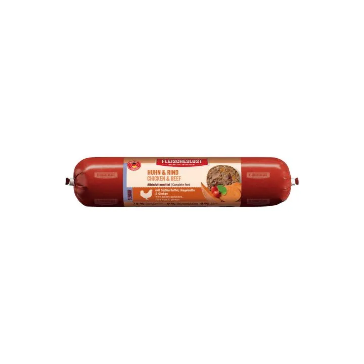 Mokré jedlo Fleischeslust 400 gr Kurča Teľacie mäso