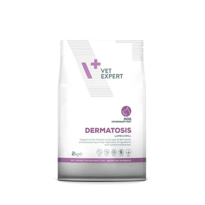 Krmivo VETEXPERT Dermatosis Dog Lamb Krill Baránok