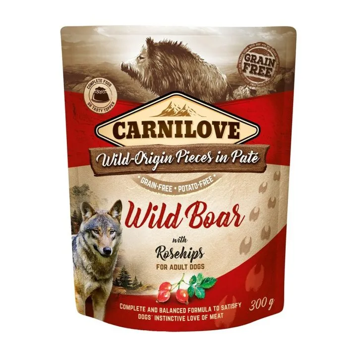 Mokré jedlo Carnilove Dog Pouch