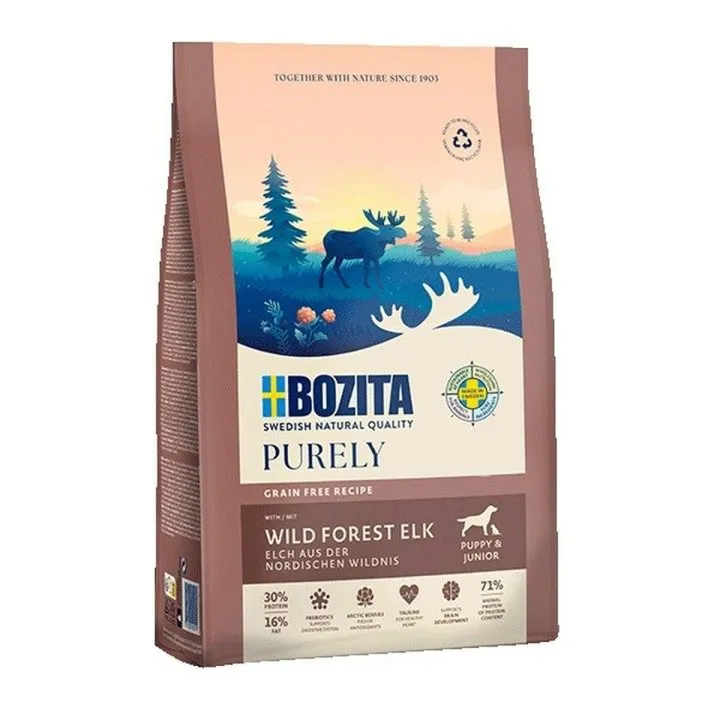 Krmivo Bozita Purely Junior Elk with chicken