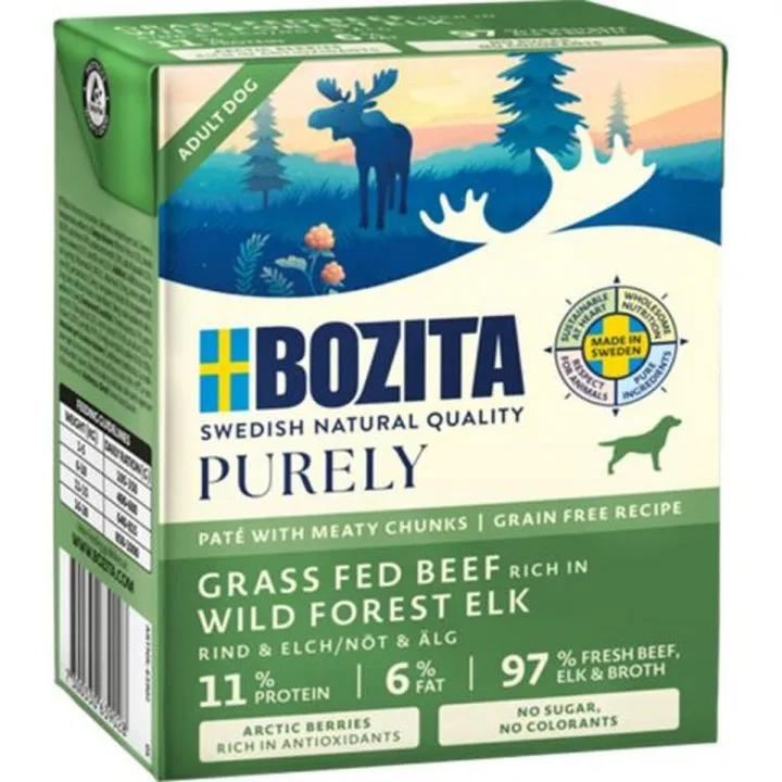 Mokré jedlo Bozita Purely