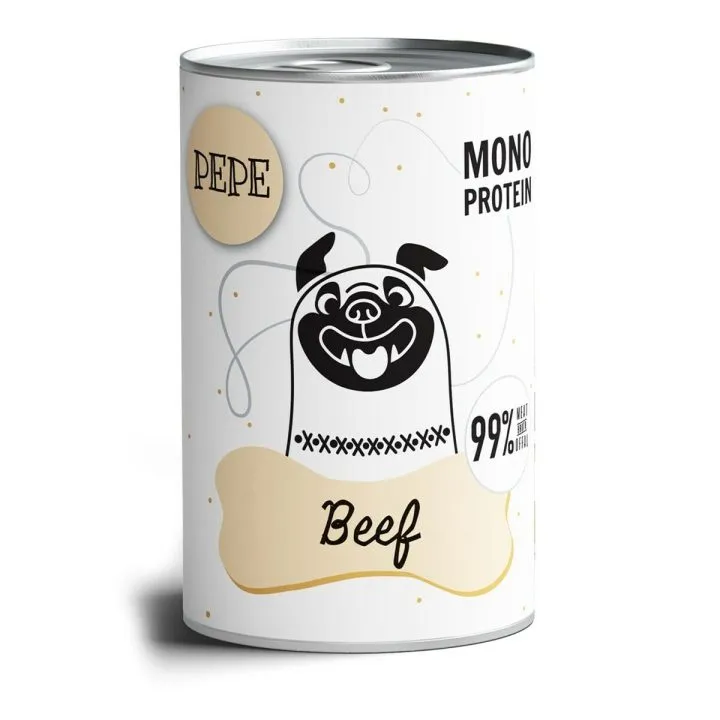 Mokré jedlo Paka Zwierzaka Pepe Beef Hovädzie mäso 400 g