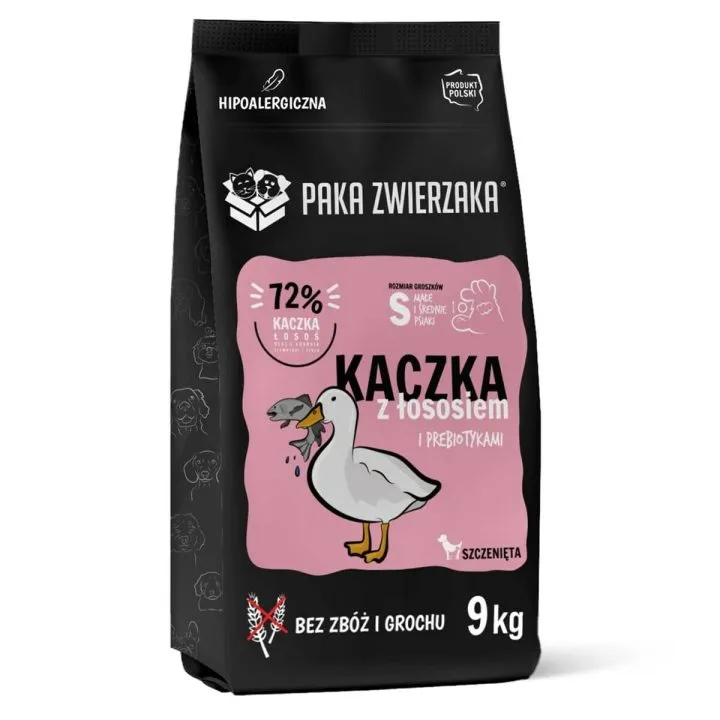 Krmivo Paka Zwierzaka Puppy Duck Kačica