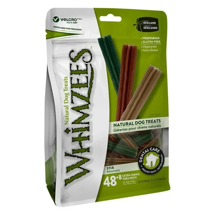 Maškrty pre psov Whimzees Stix