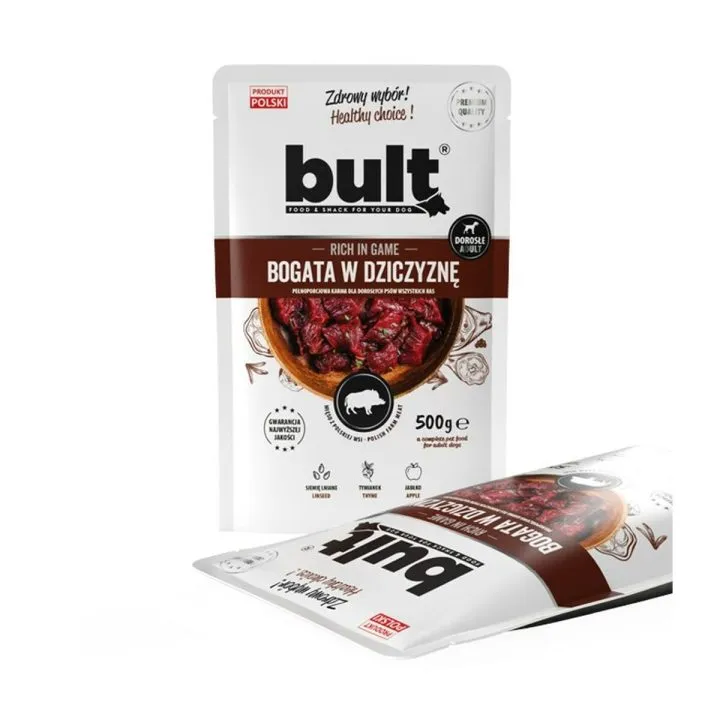 Mokré jedlo Bult Rich in game Ryby 500 g