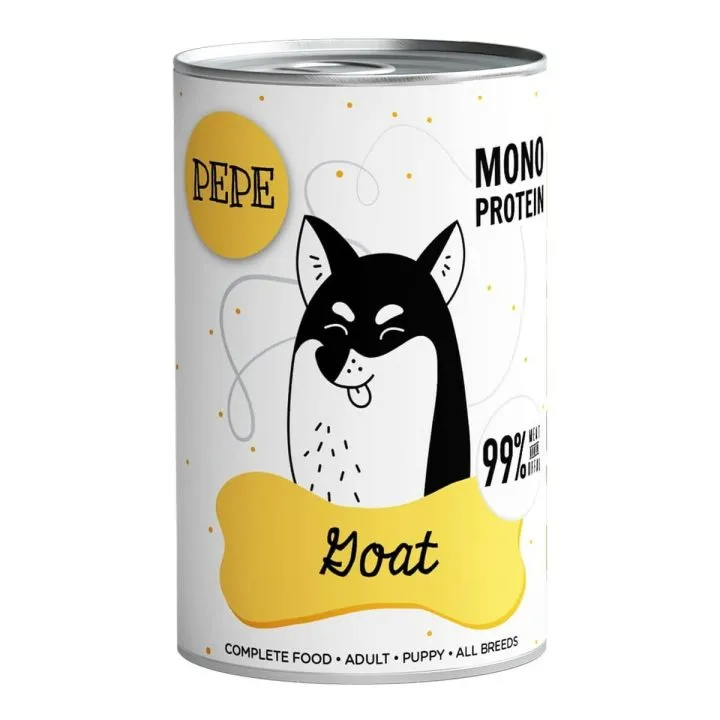 Mokré jedlo Paka Zwierzaka Pepe Goat Koza 400 g