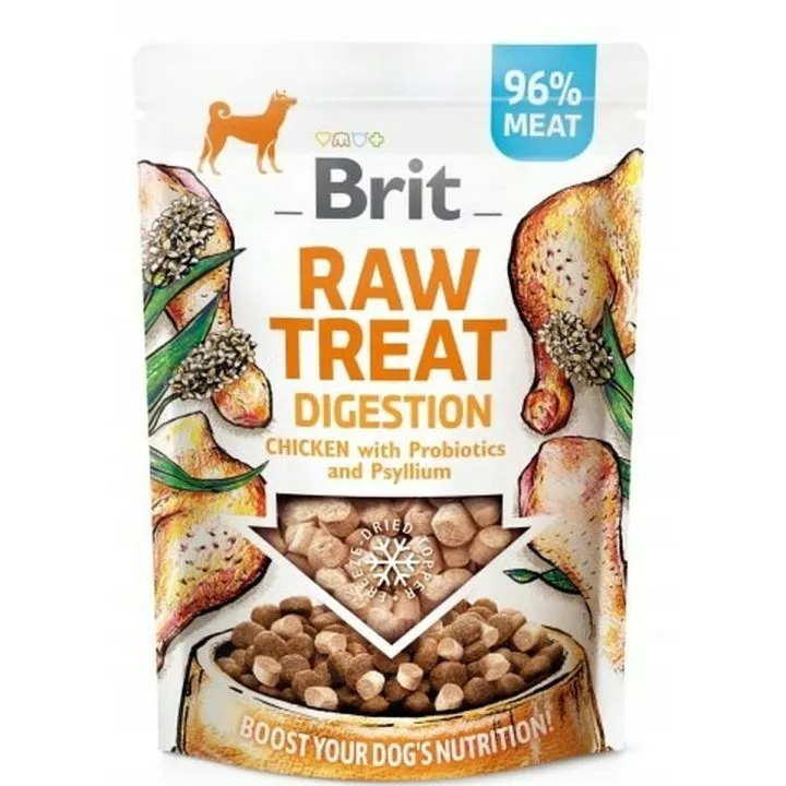 Krmivo Brit Raw Treat Digestion Kurča 40 g