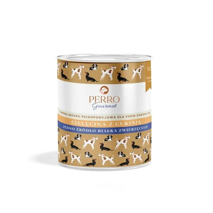 Mokré jedlo PERRO Teľacie mäso