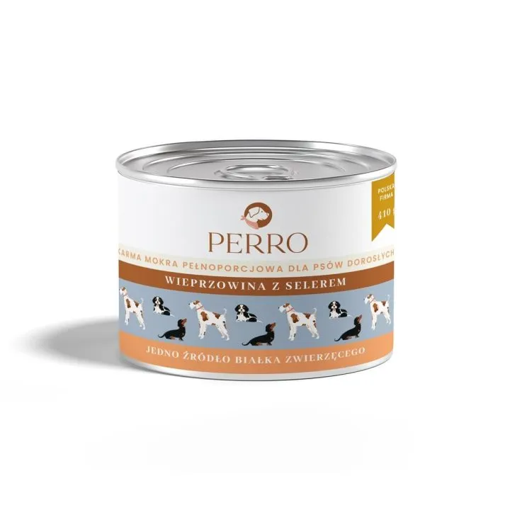 Mokré jedlo PERRO Prasa