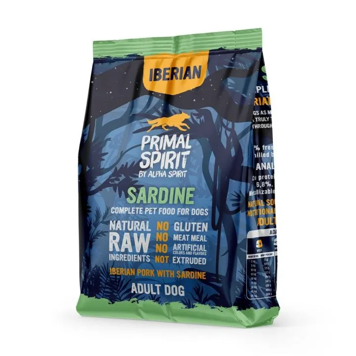 Krmivo Primal Spirit Iberian Sardine Ryby Dospelý