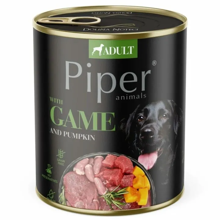 Mokré jedlo Dolina Noteci Piper Jeleň Tekvica 800 g