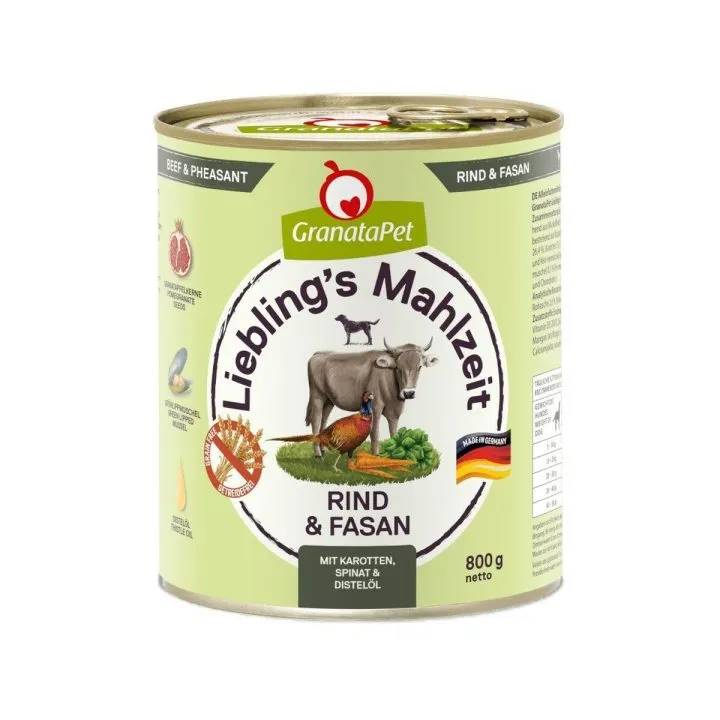 Mokré jedlo GranataPet Hovädzie mäso