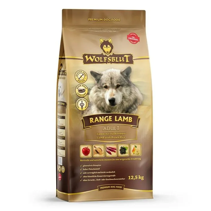 Krmivo Wolfsblut Dospelý Baránok 12,5 Kg