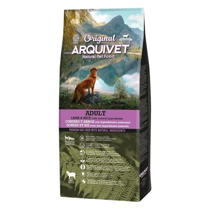 Krmivo Arquivet Original Adult Lamb with rice Dospelý Baránok Ryža 12 kg 12,7 KG