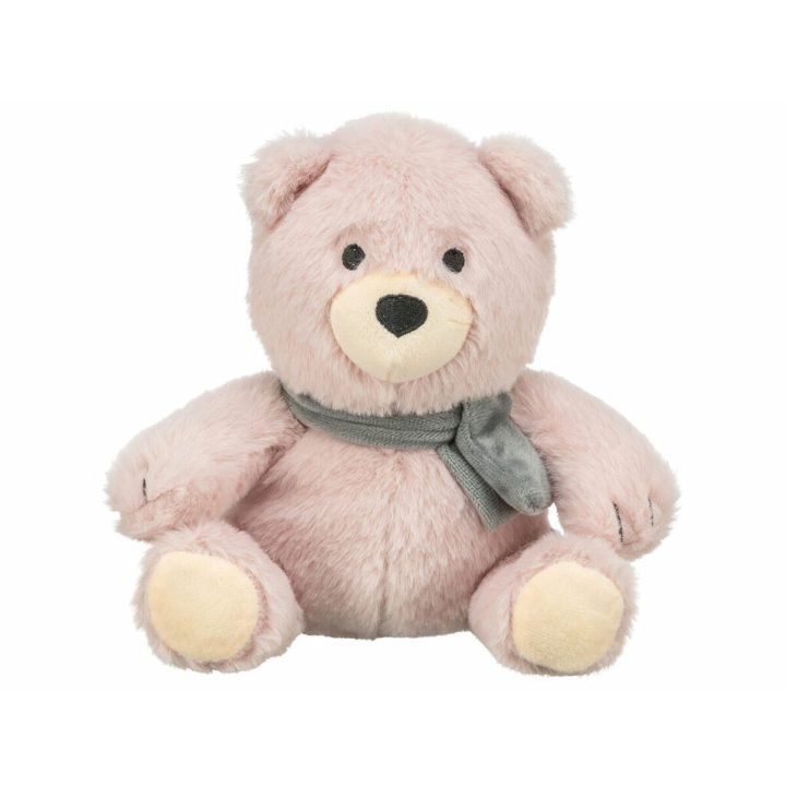 Plyšák pre psov Trixie Teddy Ružová Polyester Medveď 19 cm