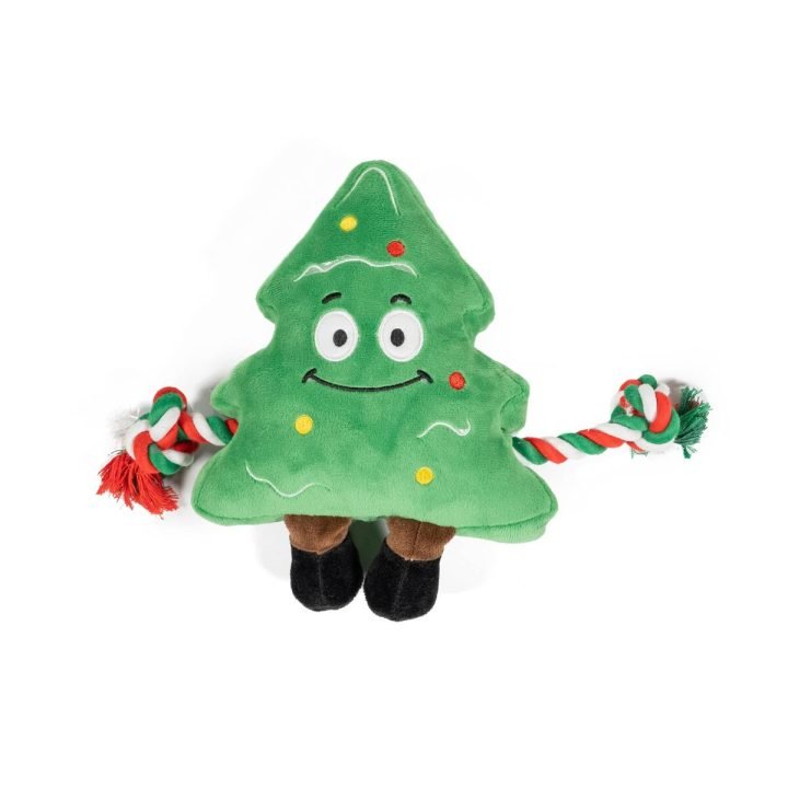 Plyšák pre psov Gloria XMAS JOY zelená