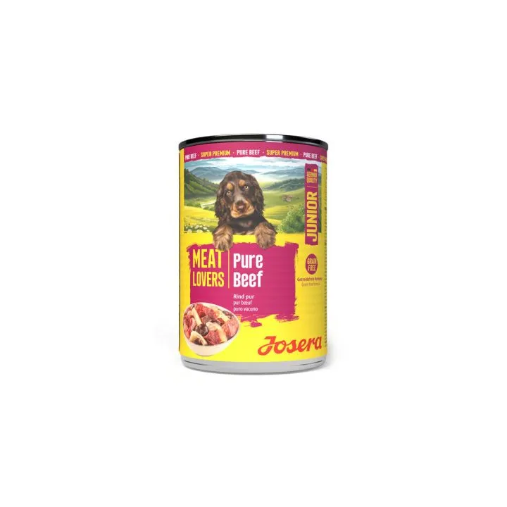 Mokré jedlo Josera Junior Pure Teľacie mäso 400 g