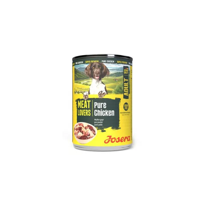 Mokré jedlo Josera Adult Pure Kurča