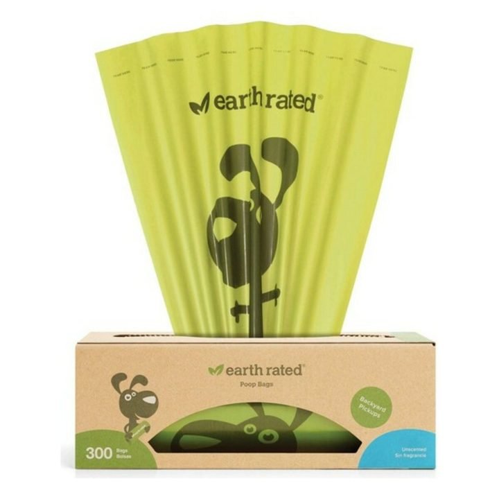Zásobník na sáčky pre domáce zvieratá Earth Rated UNSCENTBIO300 (300 kusov) (300 uds)