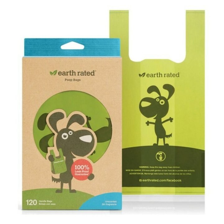 Tašky Earth Rated Bolsas Asas Bez vône Maznáčikovia (120 kusov) (120 uds)