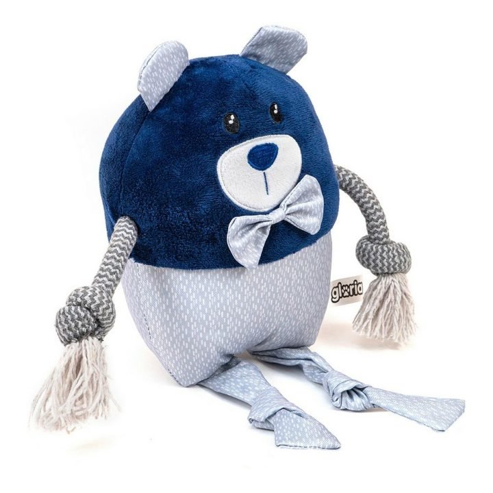 Plyšák pre psov Gloria Pumba Modrá Polyester Polypropylén Medveď 23 x 16 cm