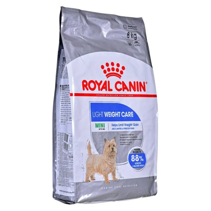 Krmivo Royal Canin Mini Light Weight Care Dospelý Kurča 8 kg