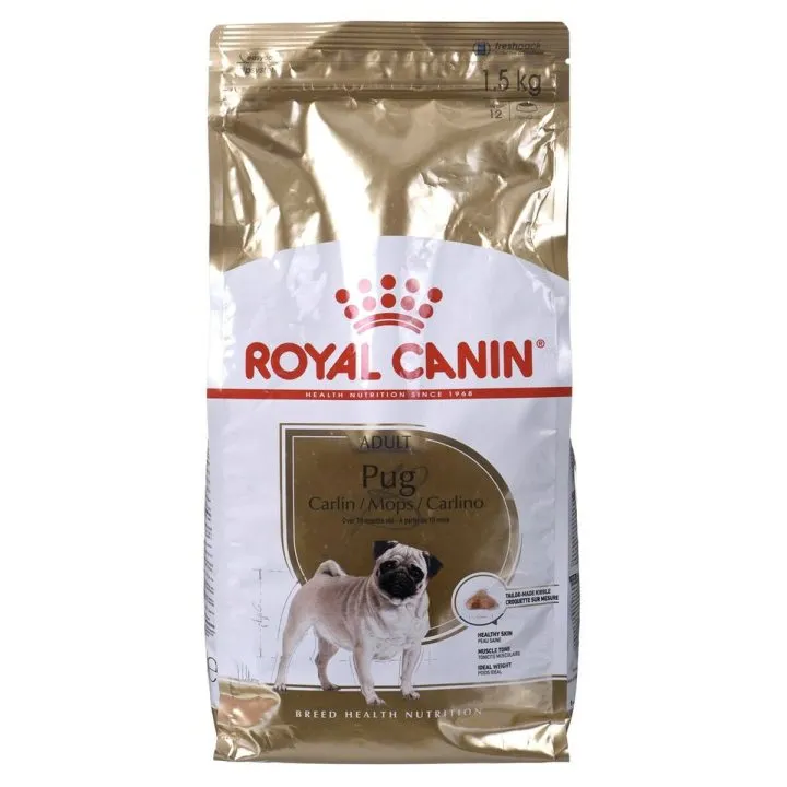 Krmivo Royal Canin Pug Dospelý Vtáky 1,5 Kg