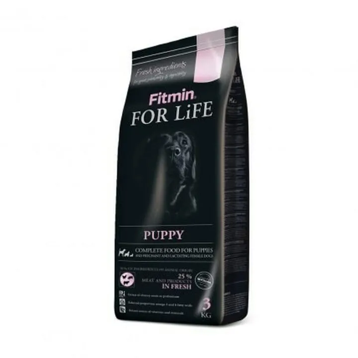 Krmivo Fitmin For Life Puppy Šteňa/junior Teľacie mäso Vtáky 3 Kg