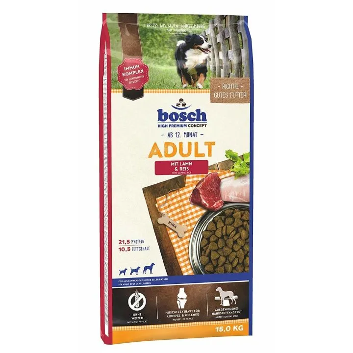 Krmivo BOSCH Dospelý Baránok Ryža