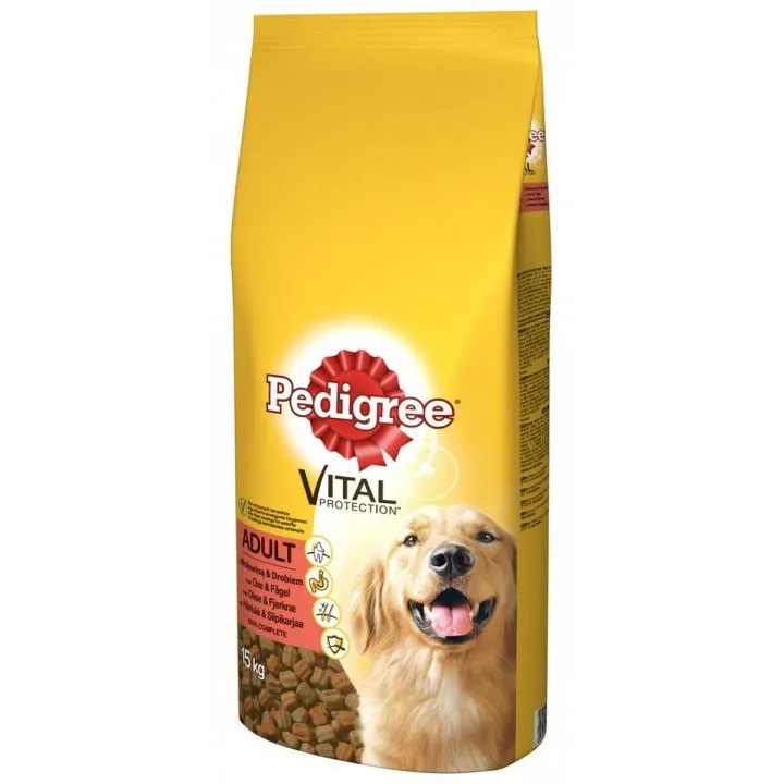Krmivo Pedigree Vital Dospelý Kurča Teľacie mäso 15 kg