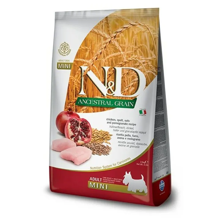 Krmivo Farmina N&D Dospelý Kurča 2,5 kg