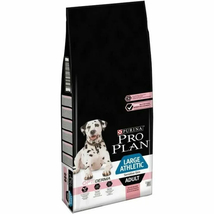 Krmivo Purina Sensitive Skin Large Athletic Dospelý Lososová Ryby 14 Kg
