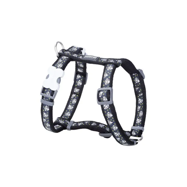 Postroj pre psa Red Dingo STYLE DIAMOND