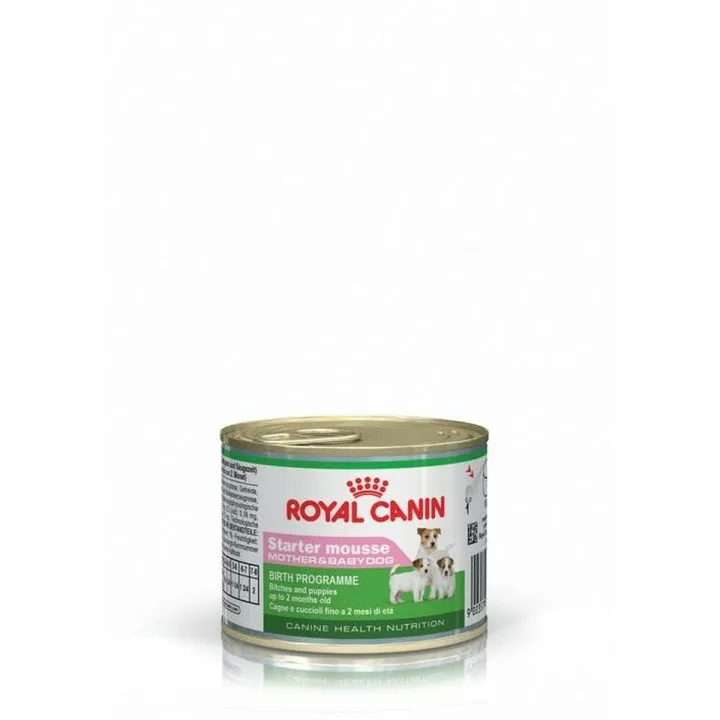 Mokré jedlo Royal Canin Starter Mousse Mother & Baby Dog Kurča 195 g