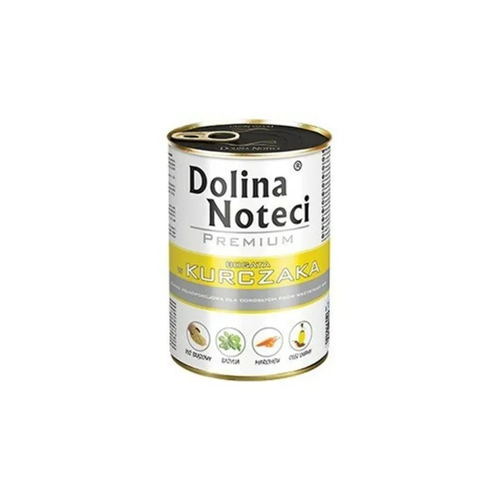 Mokré jedlo Dolina Noteci Premium Kurča Teľacie mäso Prasa