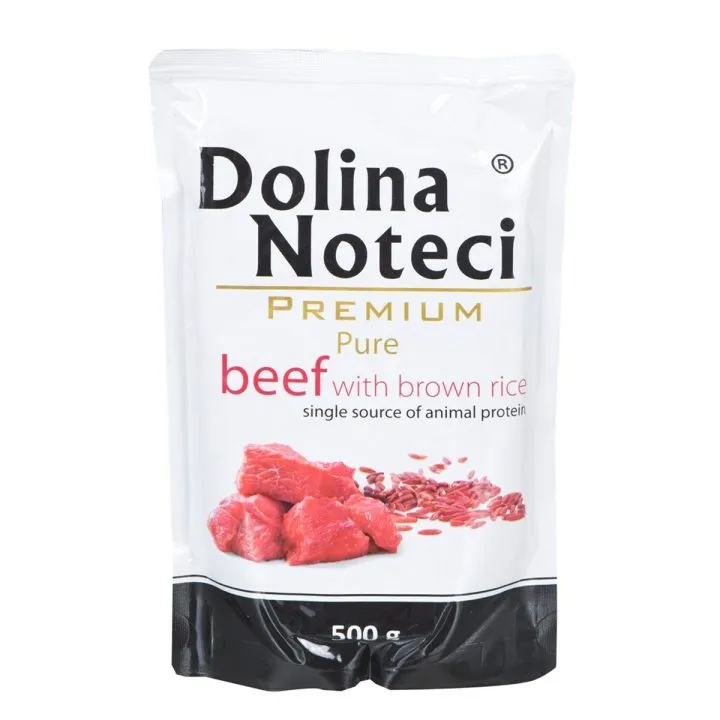 Mokré jedlo Dolina Noteci Premium Teľacie mäso