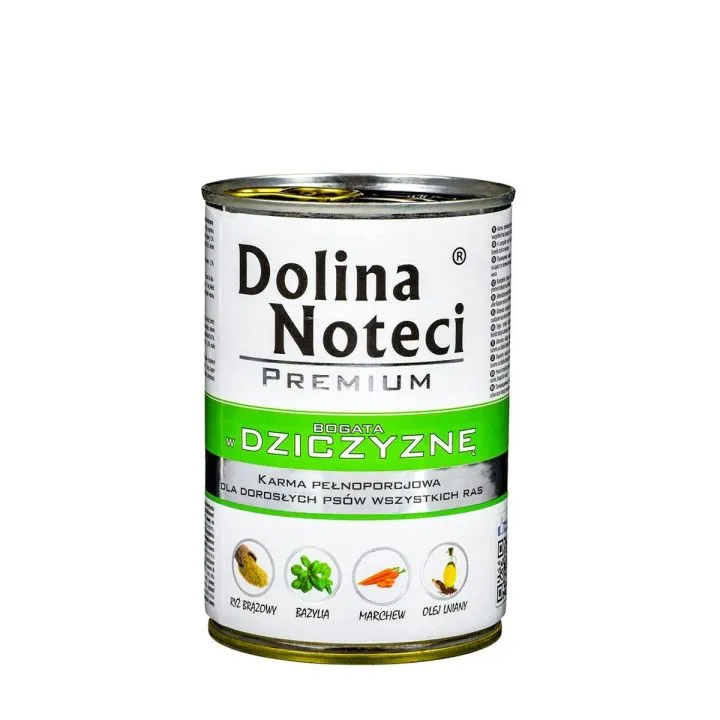 Mokré jedlo Dolina Noteci Premium Mäso Diviak